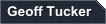 Geoff Tucker name logo